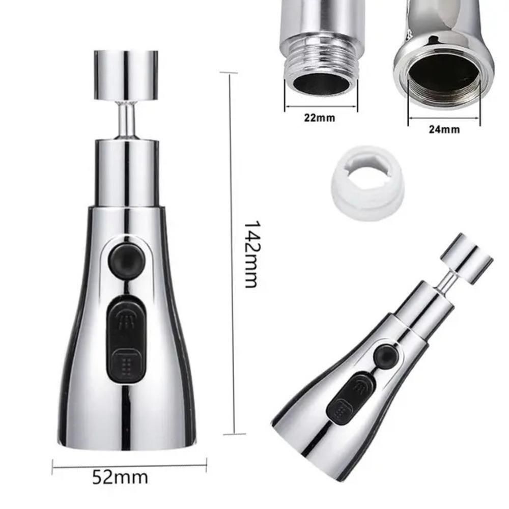 Sink Kitchen Faucet for Kitchen, 3 Flow Modes,Wash Basin Tap, 360 Rotating Sink Cock