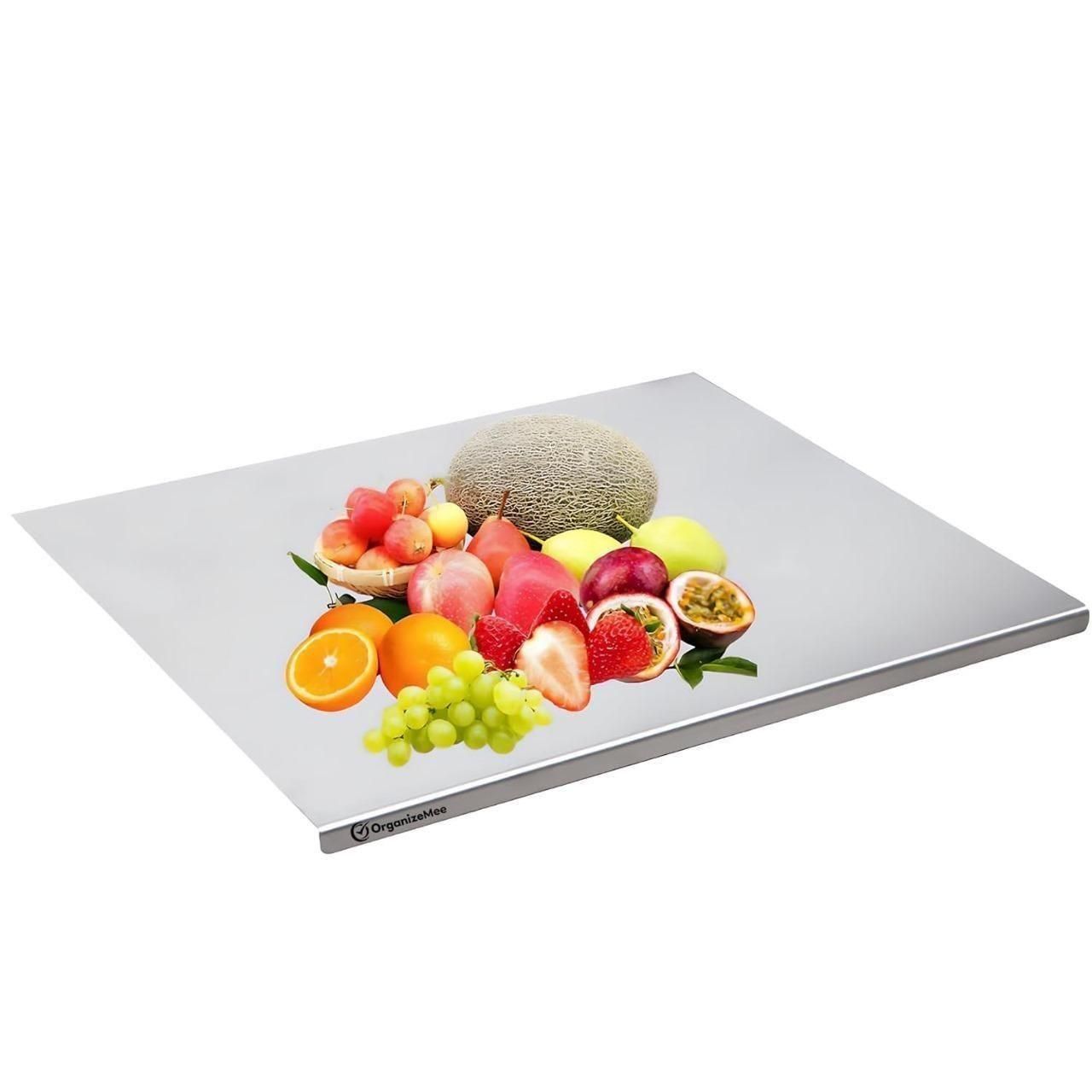 Premium Stainless Steel Cutting Board (35×31 cm)