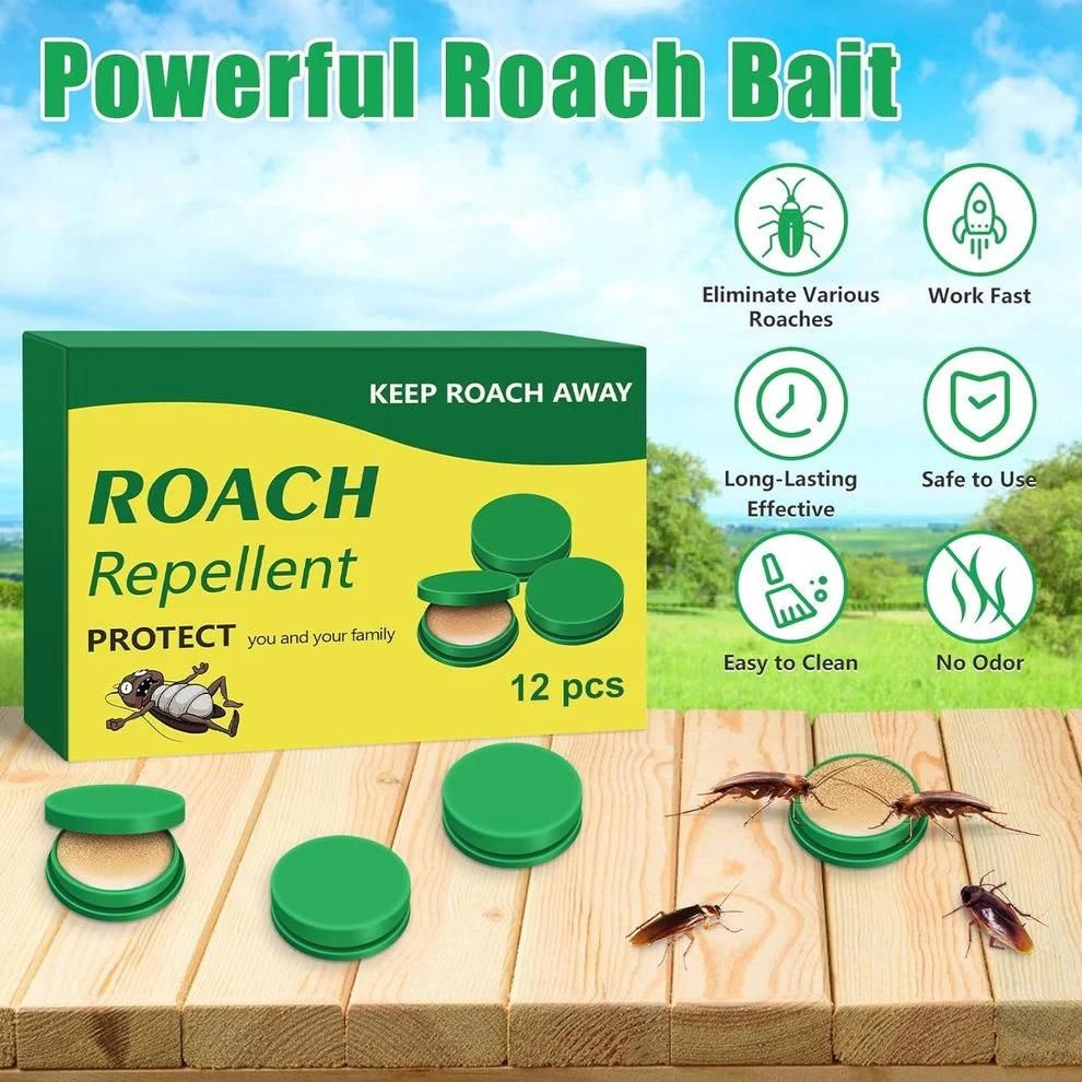 Cockroach Repellent Gel Tablets – Powerful Roach Control (Pack of 2)