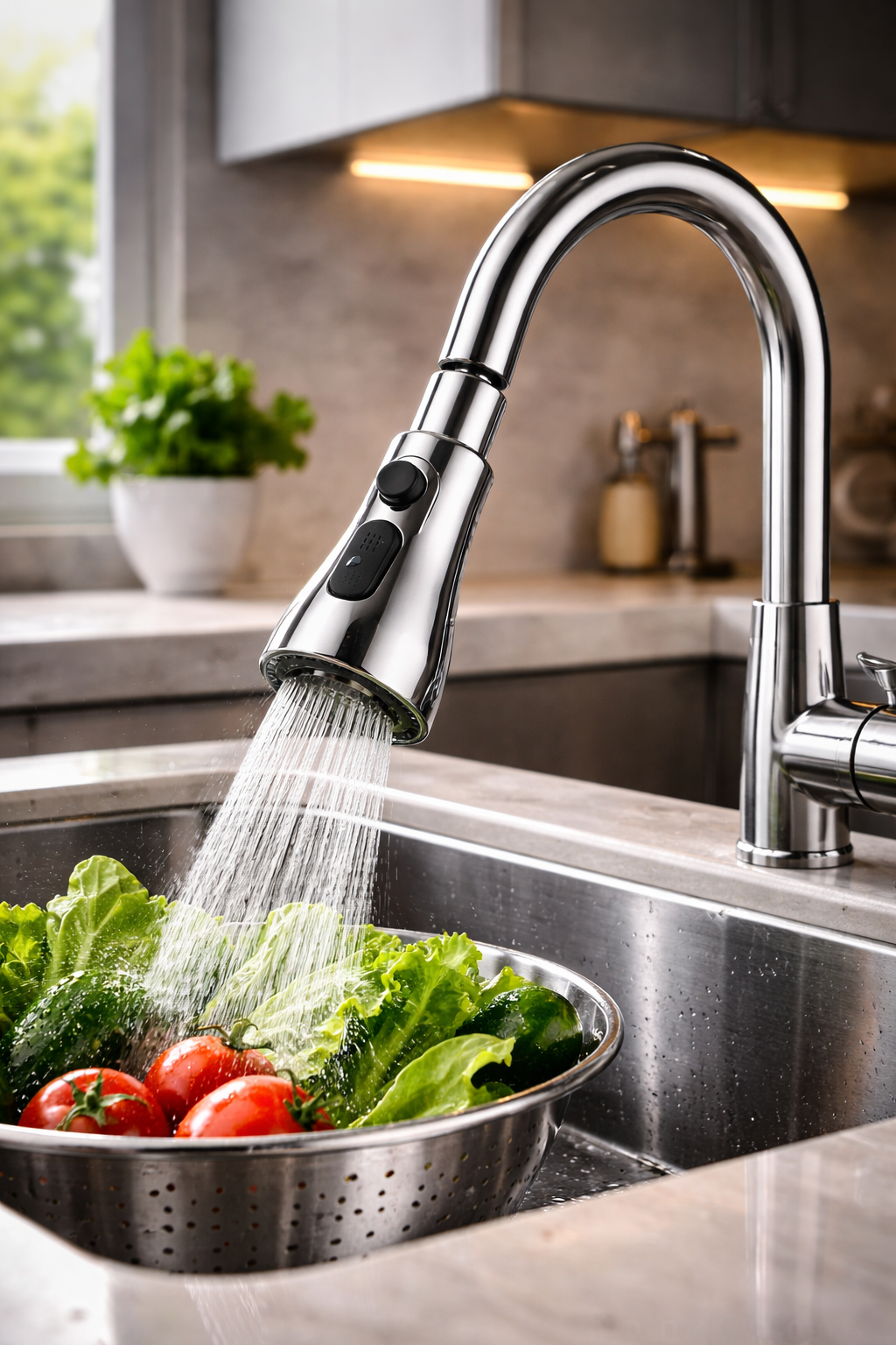 Sink Kitchen Faucet for Kitchen, 3 Flow Modes,Wash Basin Tap, 360 Rotating Sink Cock